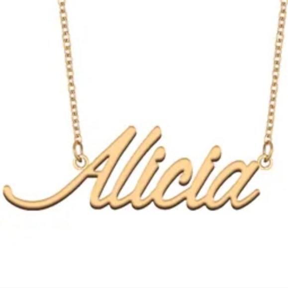 🔥GOLD "ALICIA" NECKLACE🔥 - Picture 3 of 5
